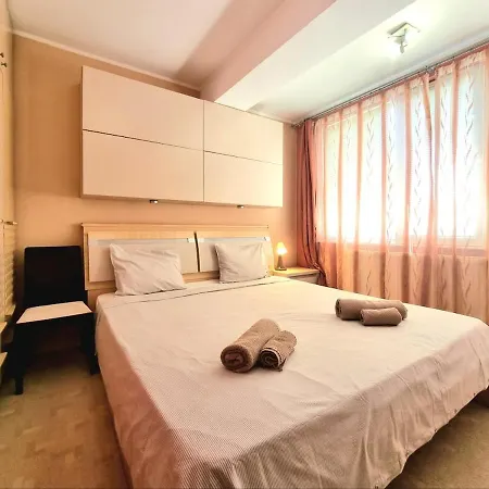 公寓 Aquapark 2bd For Family 阳光海滩